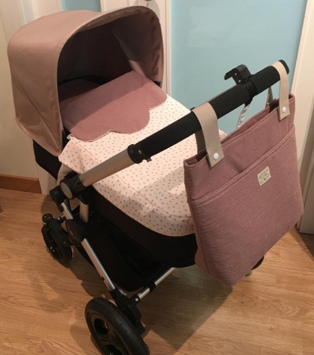 Bolso panera para carrito o silla de paseo de bebé 👶🏻