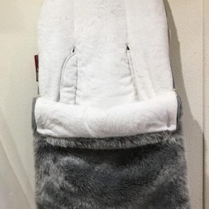 Morrosquino, saco pelo zorro gris.