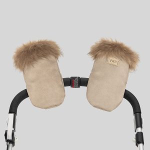 Paz Rodríguez, guantes imán silla polipiel angora.