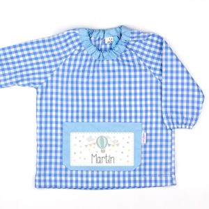 Mi pipo, babi bolsillo cole y guarde azul.