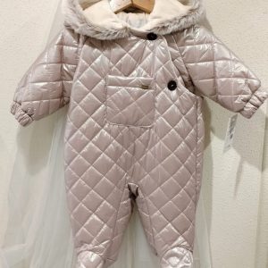 BBZ, buzo bebé acolchado rosa.