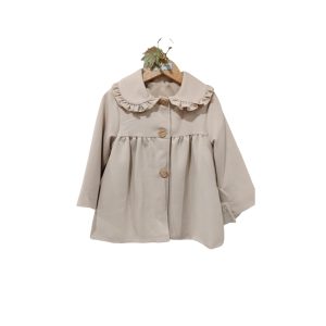 Valentina, gabardina niña larga.