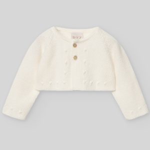 PAZ RODRIGUEZ , chaqueta bebé corta cruda.