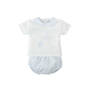 Conjunto  bebé libertad celeste Babidu.