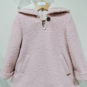 BBZ, abrigo canguro niña rosa empolvado.