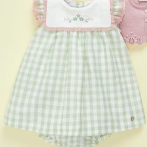 PAZ RODRIGUEZ, vestido con braguita cuadros  "Frescura".