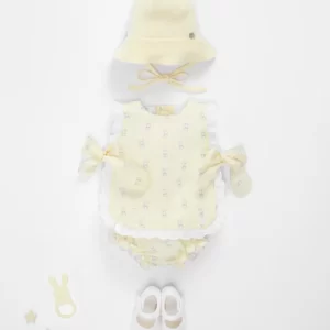 PAZ RODRIGUEZ, blusita y braguita bebé "Albor"