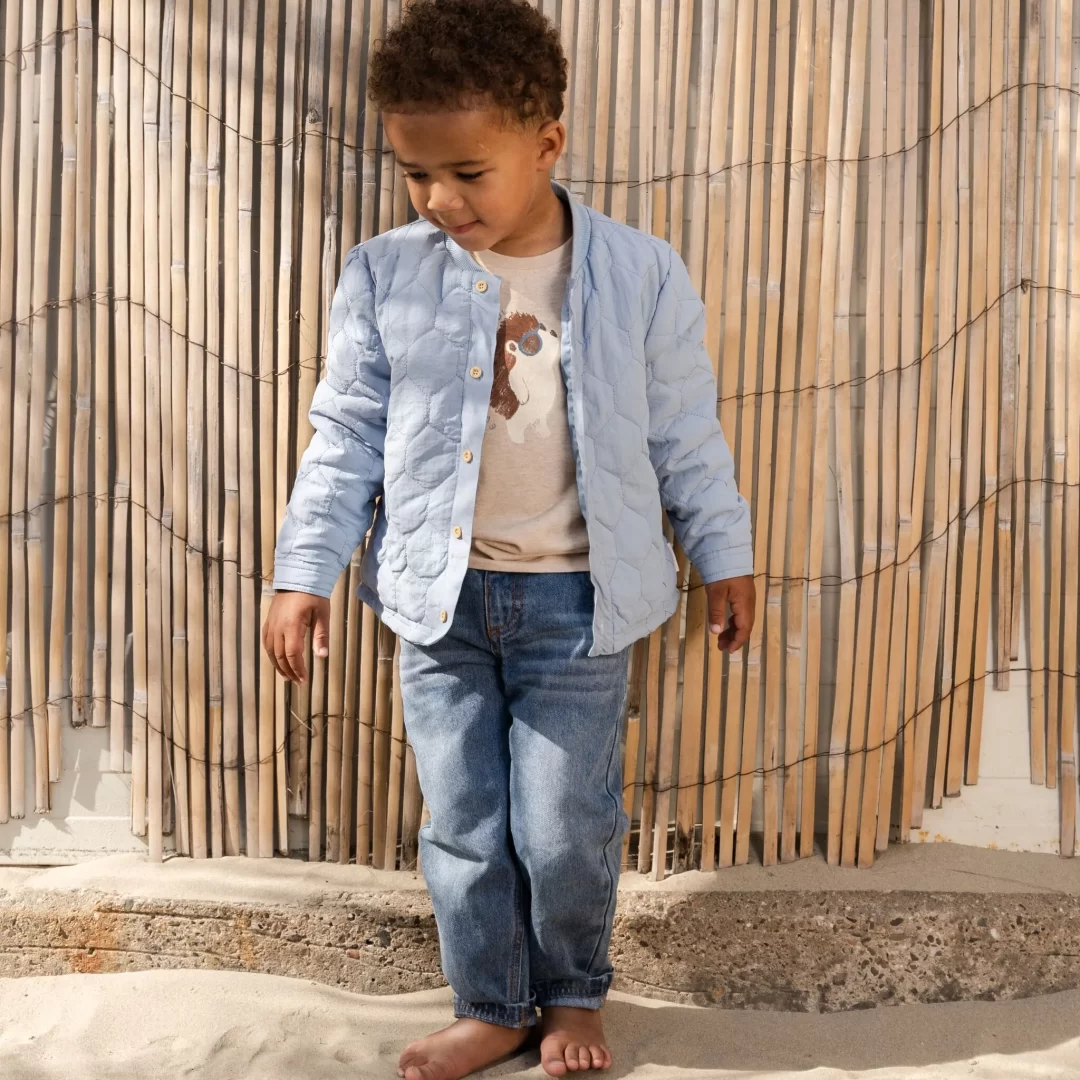 Little Dutch, camista niño crema erizo. - Imagen 3