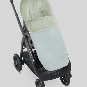 Paz Rodríguez, saco de silla universal " Cosco" pelo color verde agua.
