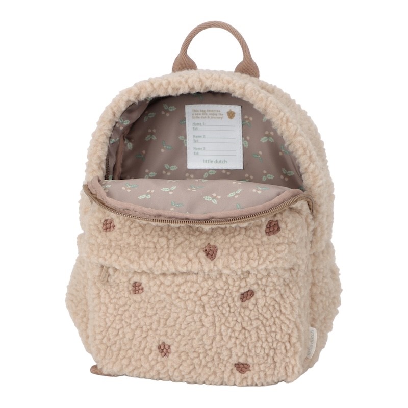 Little Dutch, mochila Teddy arena Forest Friend. - Imagen 2