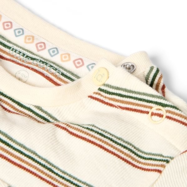 Little Dutch, camiseta niño manga larga rayas safari. - Imagen 4