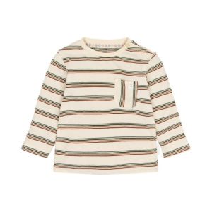 Little Dutch, camiseta niño manga larga rayas safari.