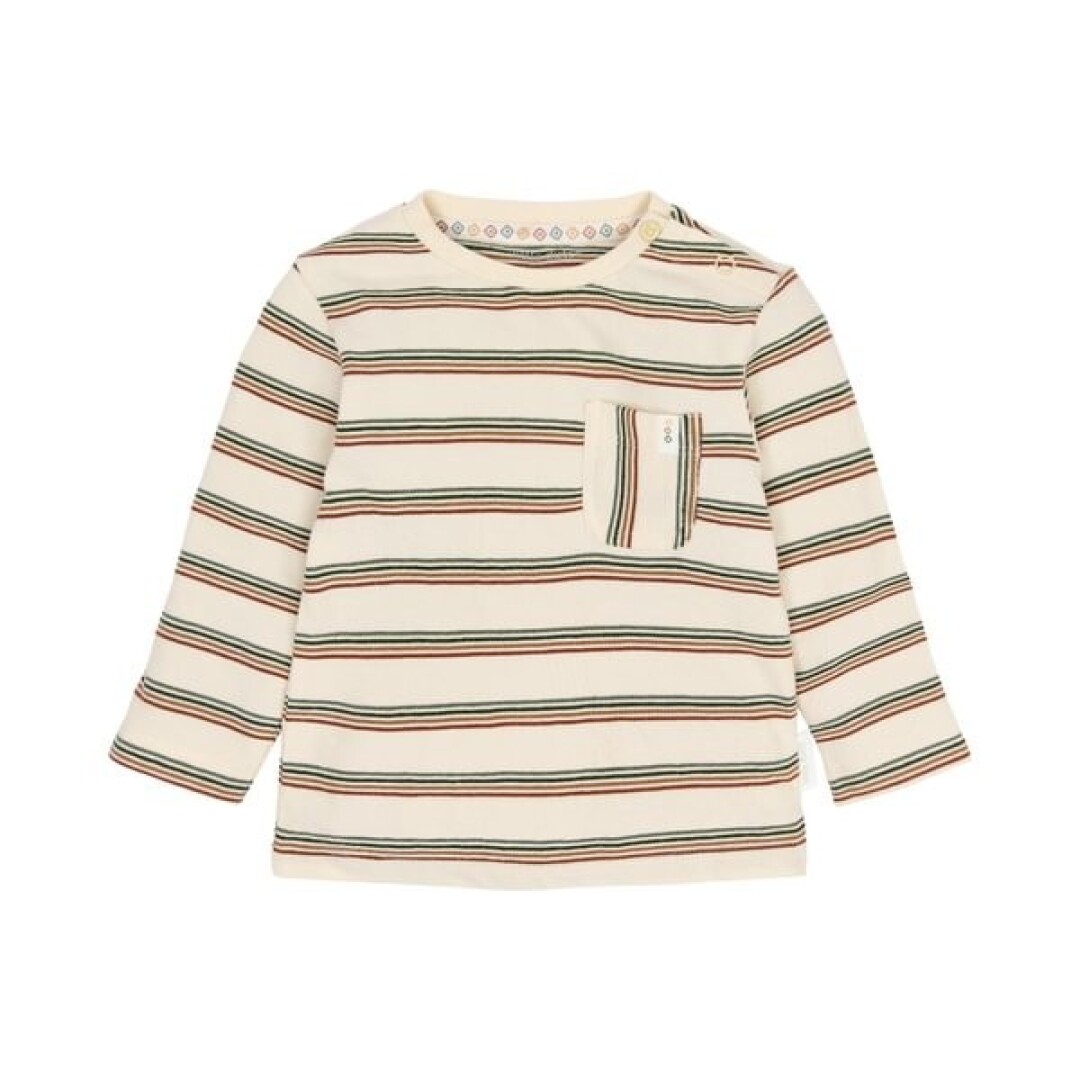 Little Dutch, camiseta niño manga larga rayas safari.
