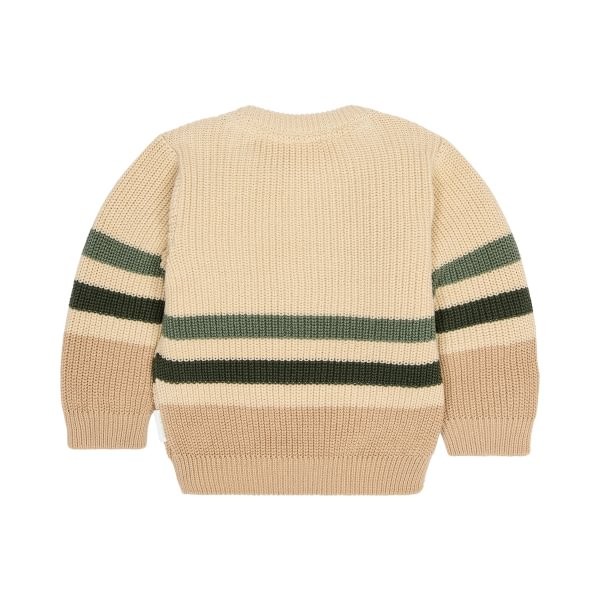 Little Dutch, jersey punto taupe. - Imagen 2