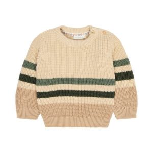 Little Dutch, jersey punto taupe.