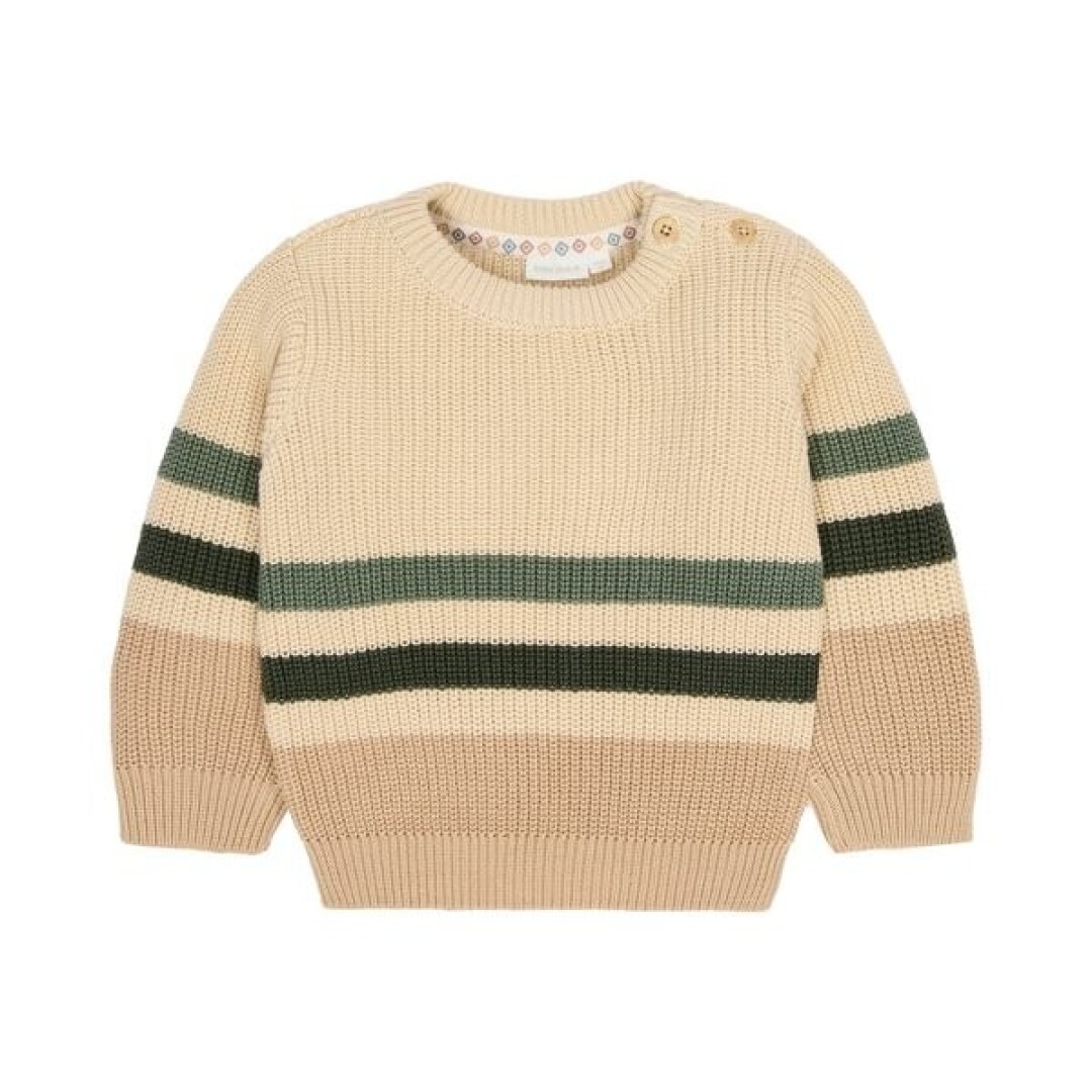 Little Dutch, jersey punto taupe.