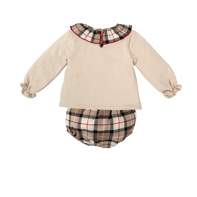 Babidu, conjunto bebé niña ranita y sudadera Senda. - Imagen 2